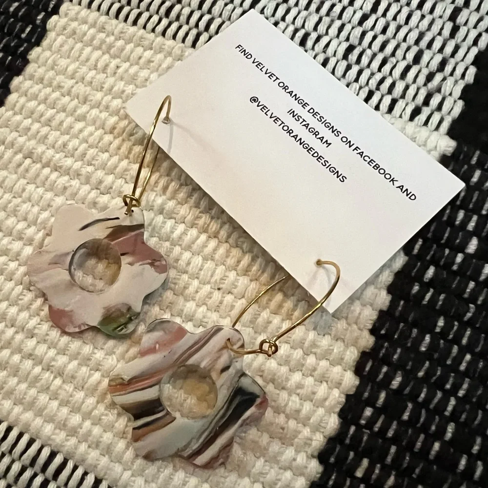 Polymer Clay Earring Set, Artisan Small Business, Handmade / Hand Crafted